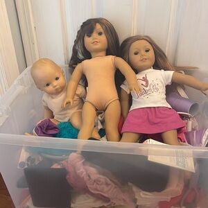 AMERICAN GIRL DOLL BUCKET